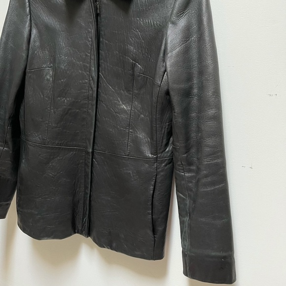 Jones New York Leather Jacket - Picture 3 of 13